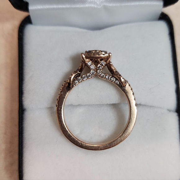 LEVIAN 14k Rose Gold Diamond Ring - Picture 4 of 5